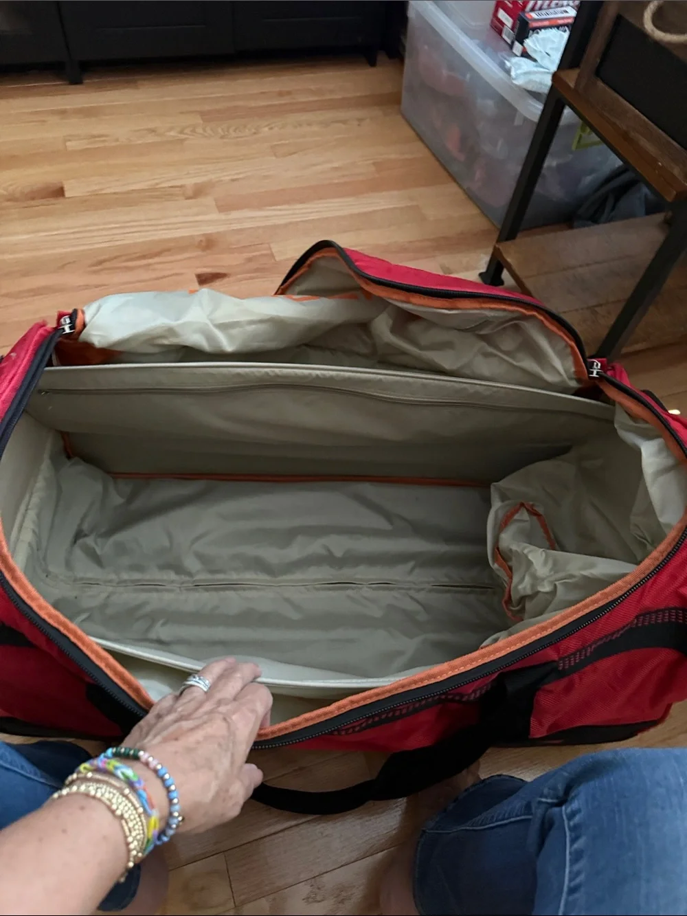 Timberland rolling travel duffle